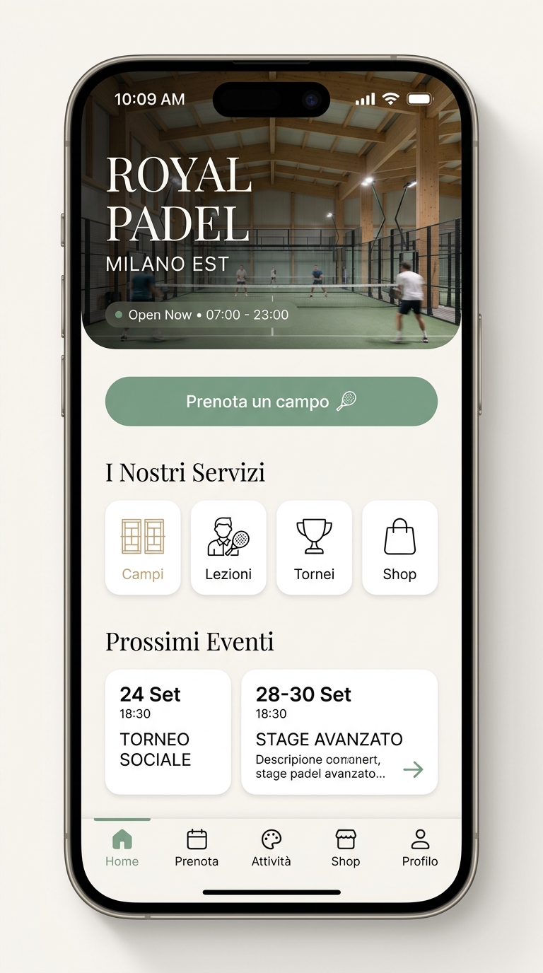 Royal Padel App